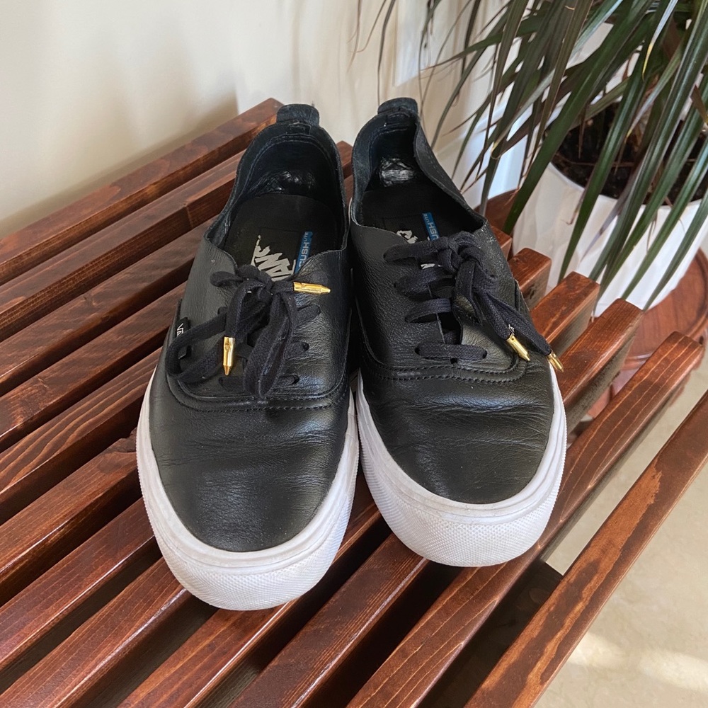 VANS decon lite leather sneakers